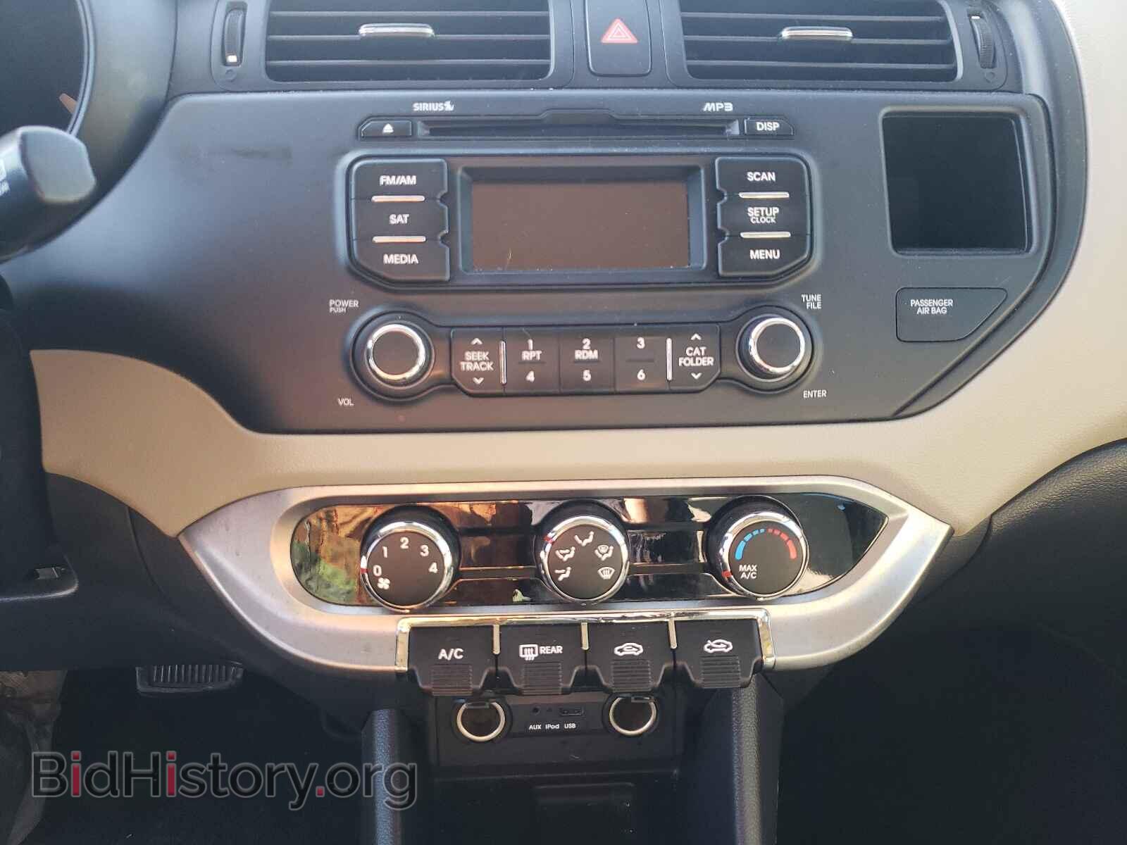 2012 KIA RIO - VIN: KNADM5A30C6024695 - Фото 9