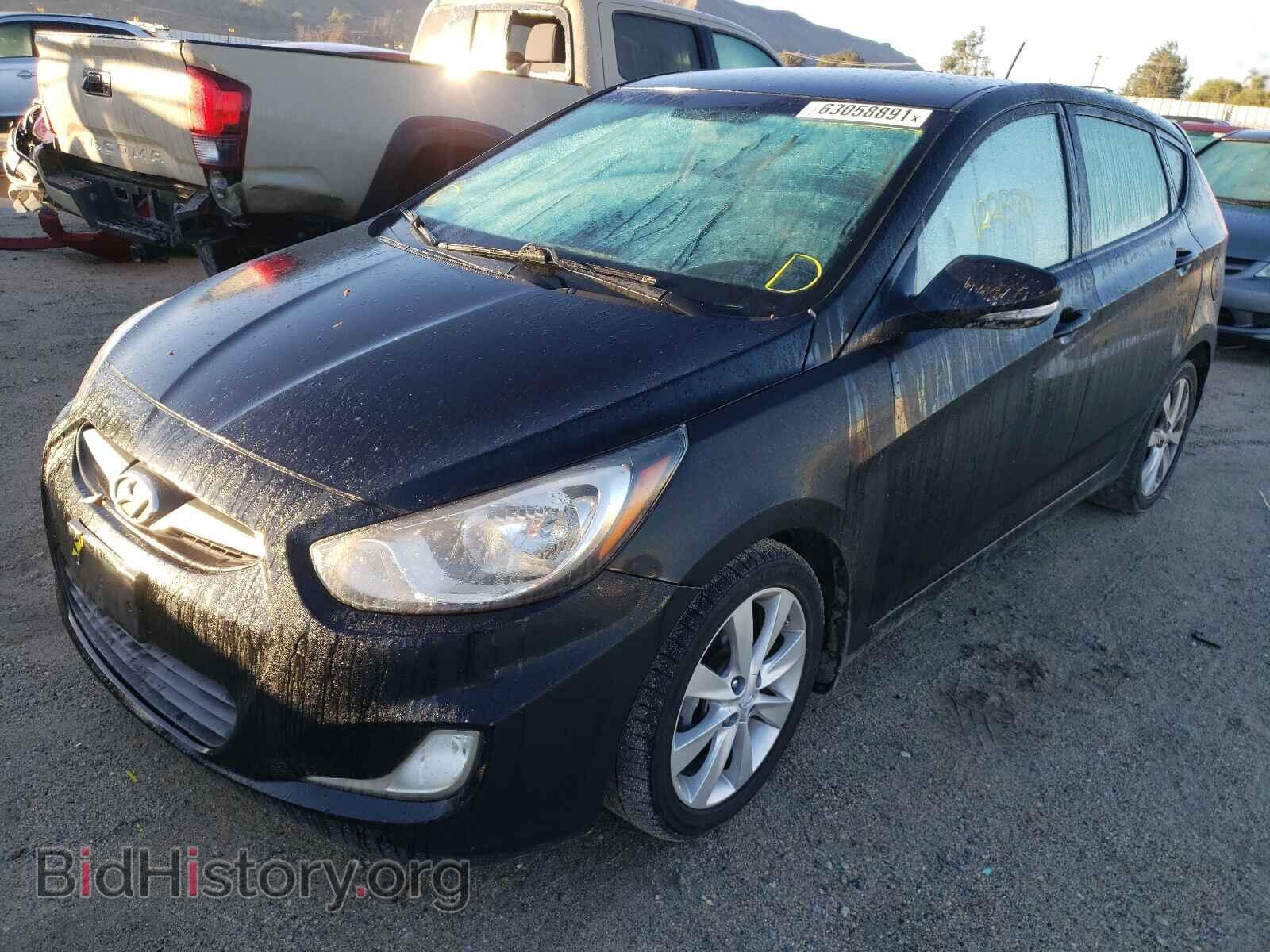 2013 HYUNDAI ACCENT - VIN: KMHCU5AE4DU064495 - Фото 2