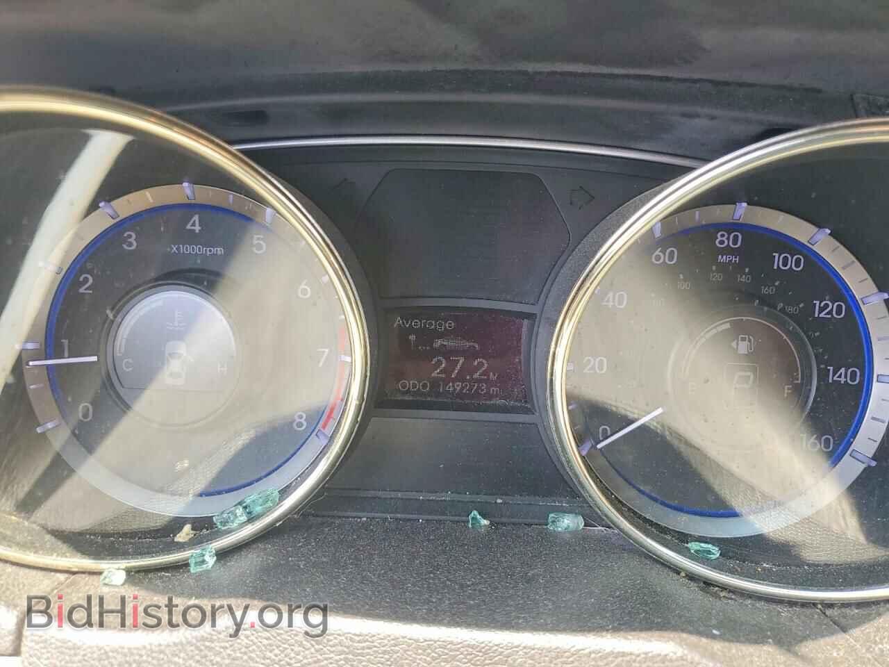 2012 HYUNDAI SONATA - VIN: 5NPEC4AC0CH348871 - Фото 9