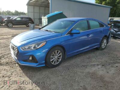 2018 Hyundai SONATA SE, синий — VIN 5NPE24AF6JH647789, Copart