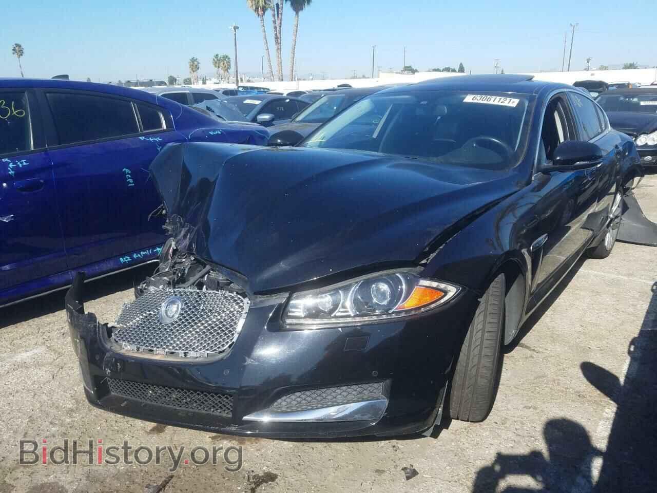 2013 JAGUAR XF - VIN: SAJWA0E75D8U06877 - Фото 2