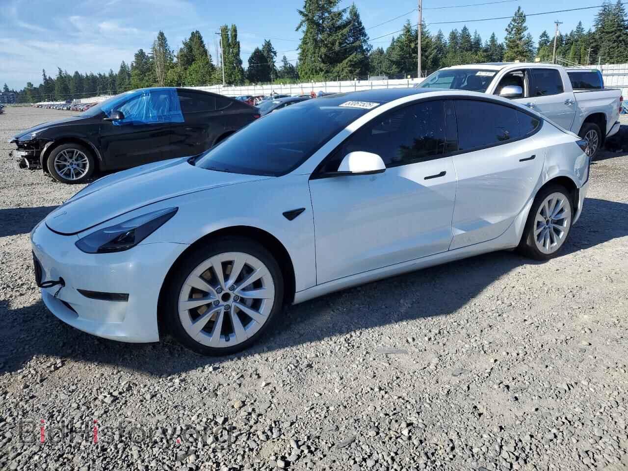 Photo 5YJ3E1EA7NF144143 - TESLA MODEL 3 2022