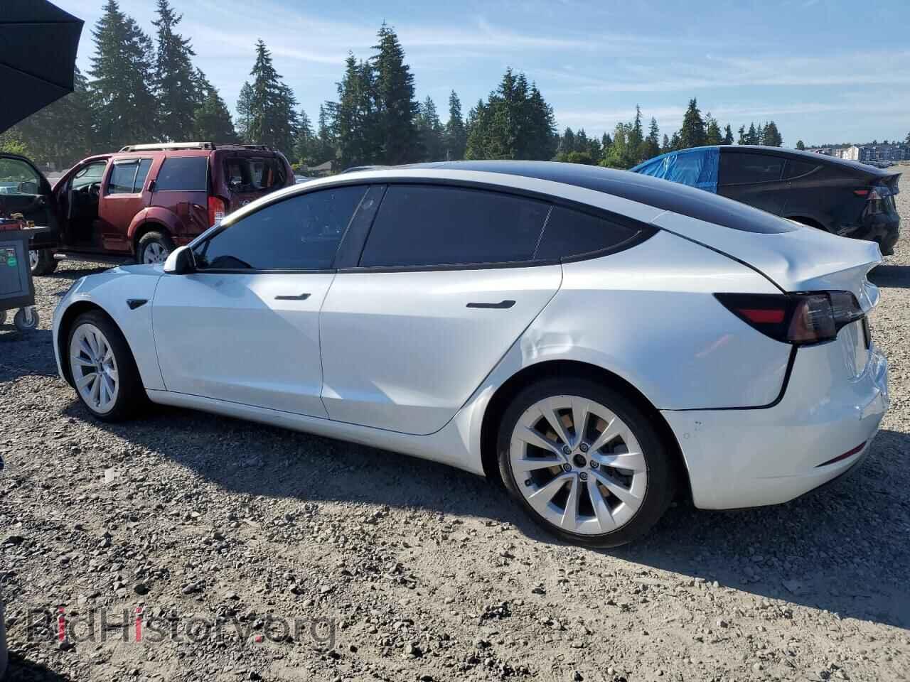 2022 TESLA MODEL 3 - VIN: 5YJ3E1EA7NF144143 - Фото 2