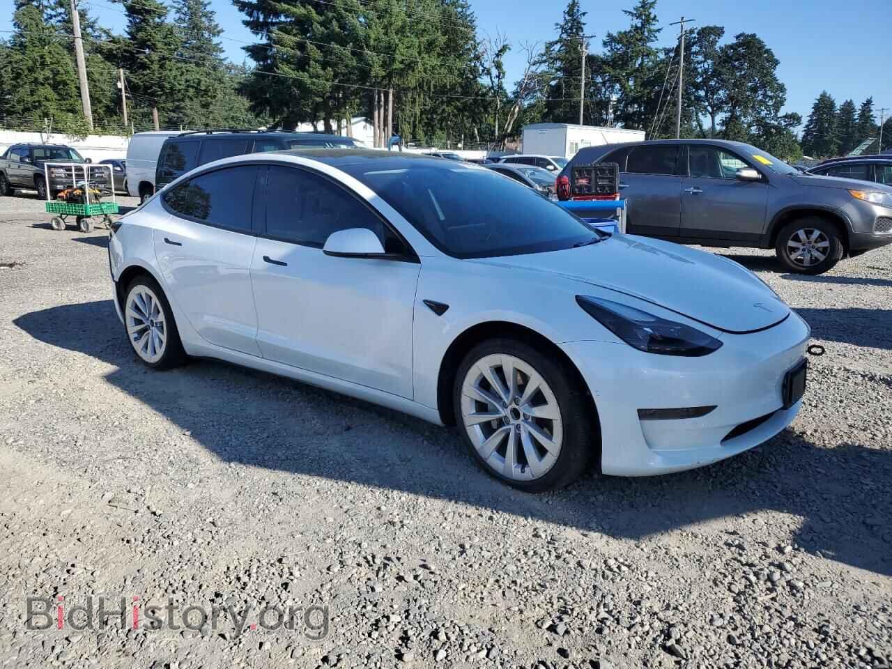 2022 TESLA MODEL 3 - VIN: 5YJ3E1EA7NF144143 - Фото 4