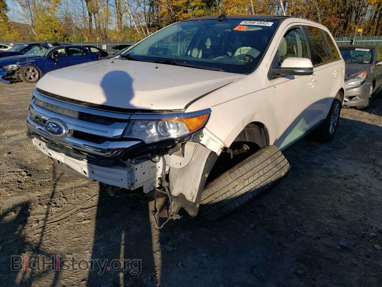 2014 FORD EDGE - VIN: 2FMDK4KC4EBA57183 - Фото 2