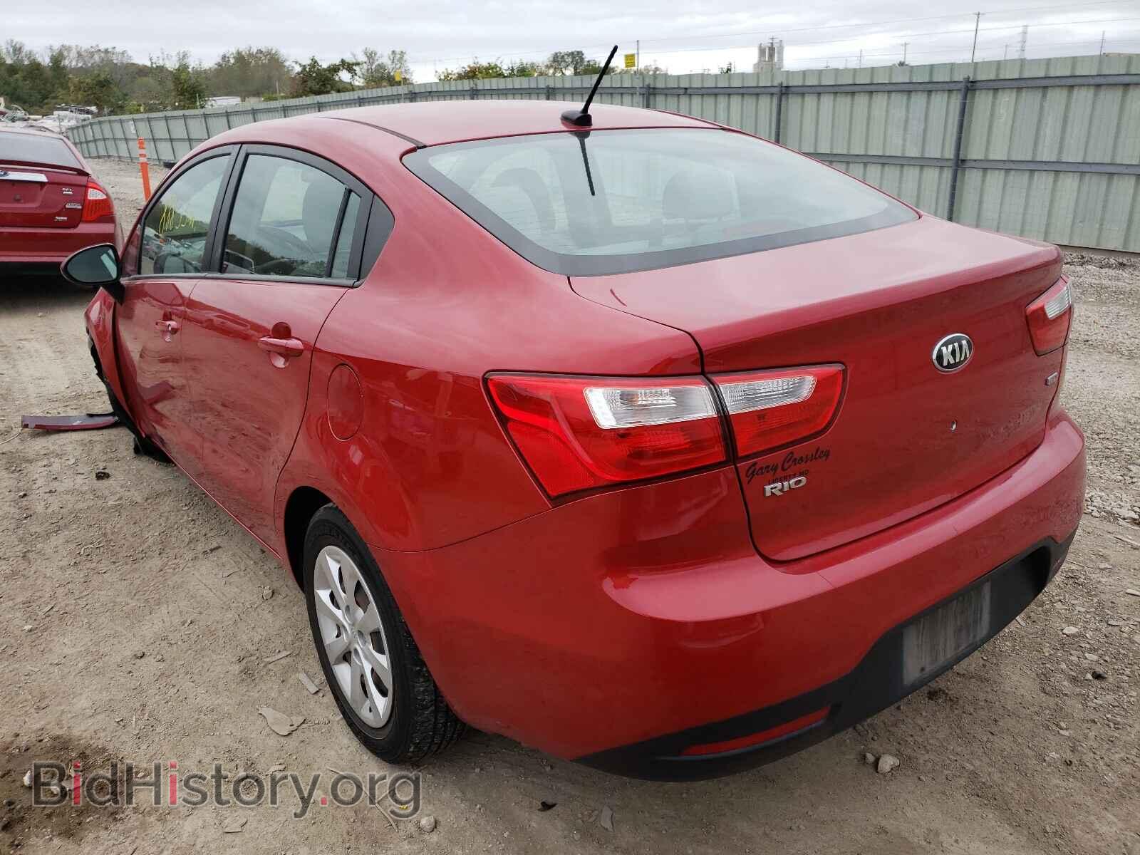 2015 KIA RIO - VIN: KNADM4A32F6447745 - Фото 3