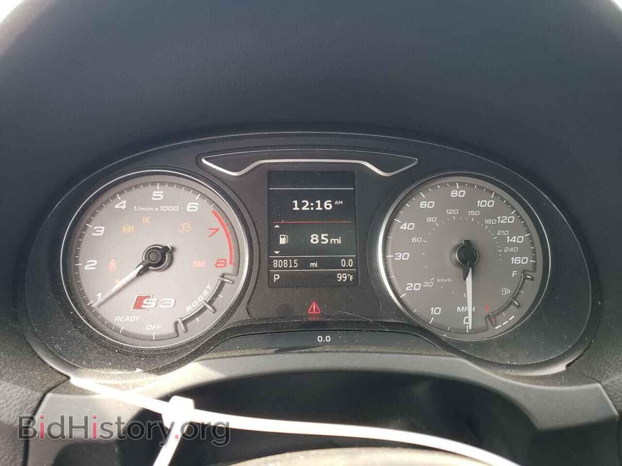 2016 AUDI S3 - VIN: WAUB1GFF6G1037064 - Фото 9