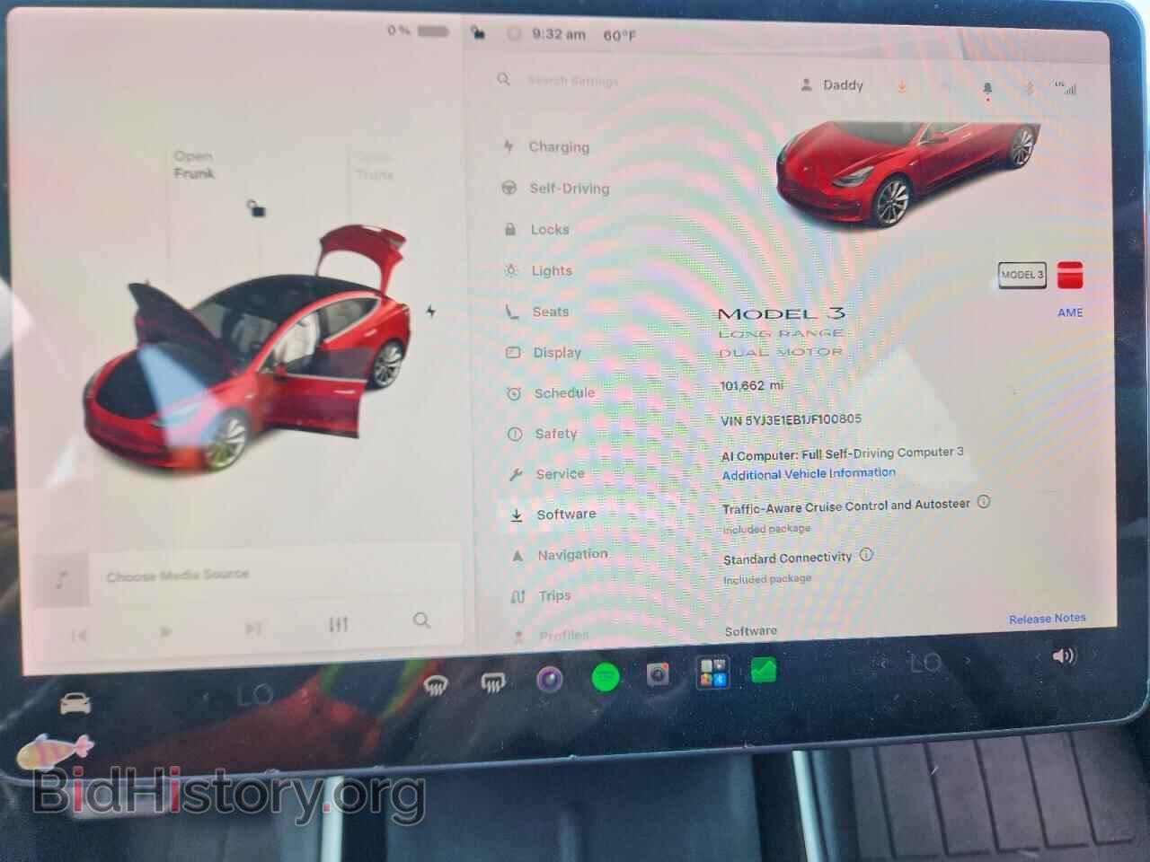2018 TESLA MODEL 3 - VIN: 5YJ3E1EB1JF100805 - Photo 9