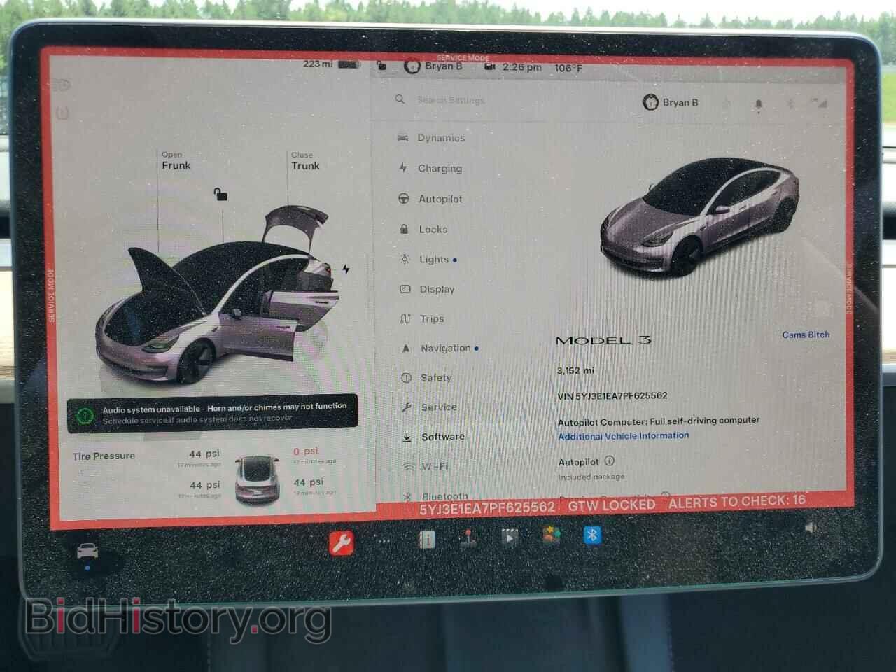 2023 TESLA MODEL 3 - VIN: 5YJ3E1EA7PF625562 - Photo 9