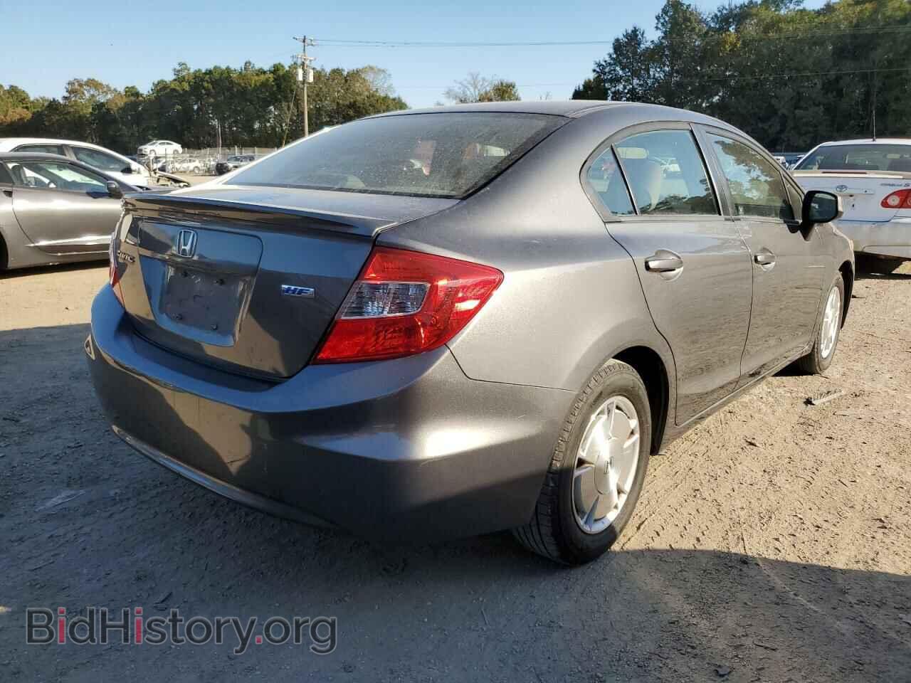 2012 HONDA CIVIC - VIN: 2HGFB2F65CH322646 - Фото 4