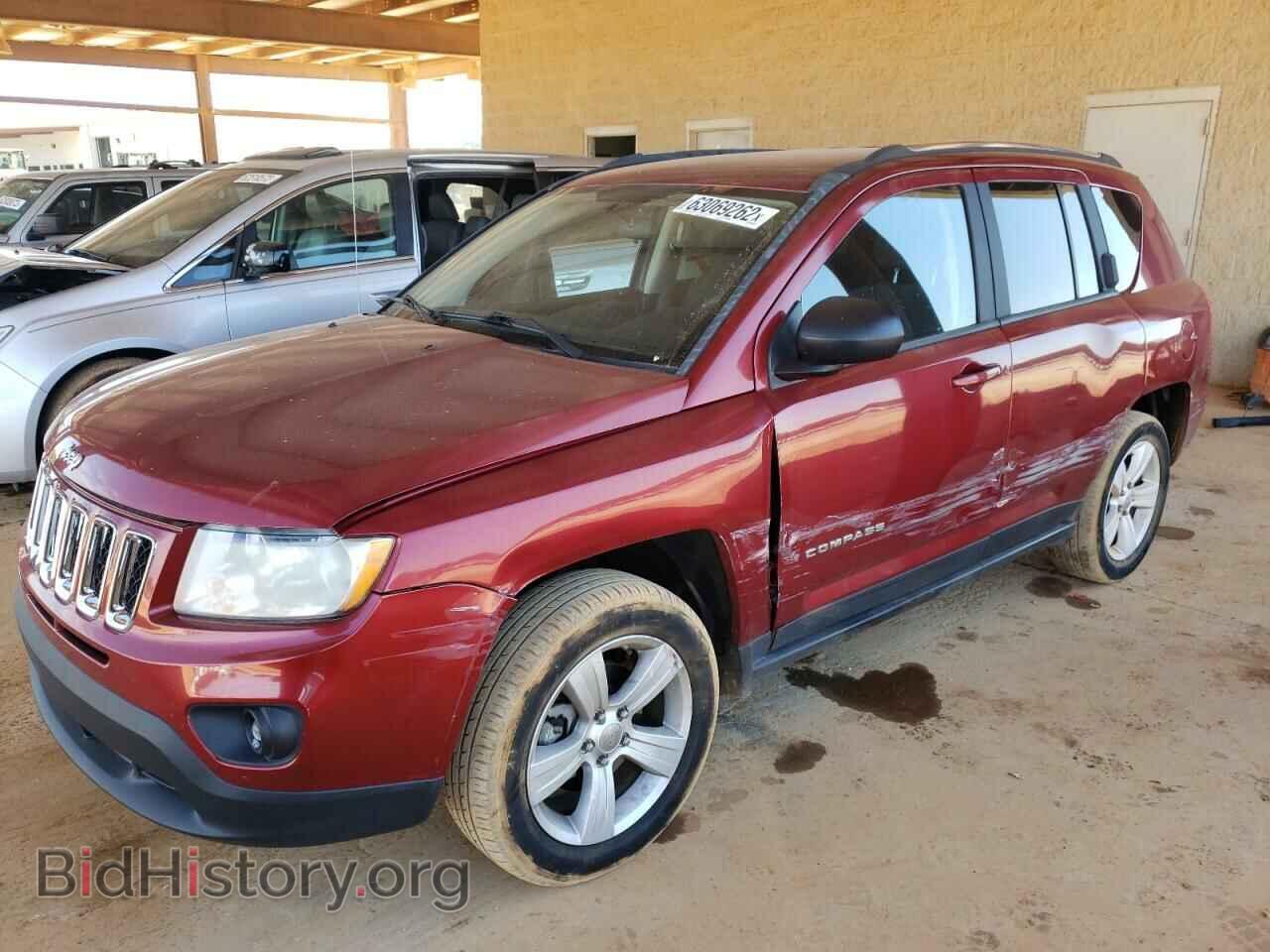 2012 JEEP COMPASS - VIN: 1C4NJCBA5CD723754 - Фото 2