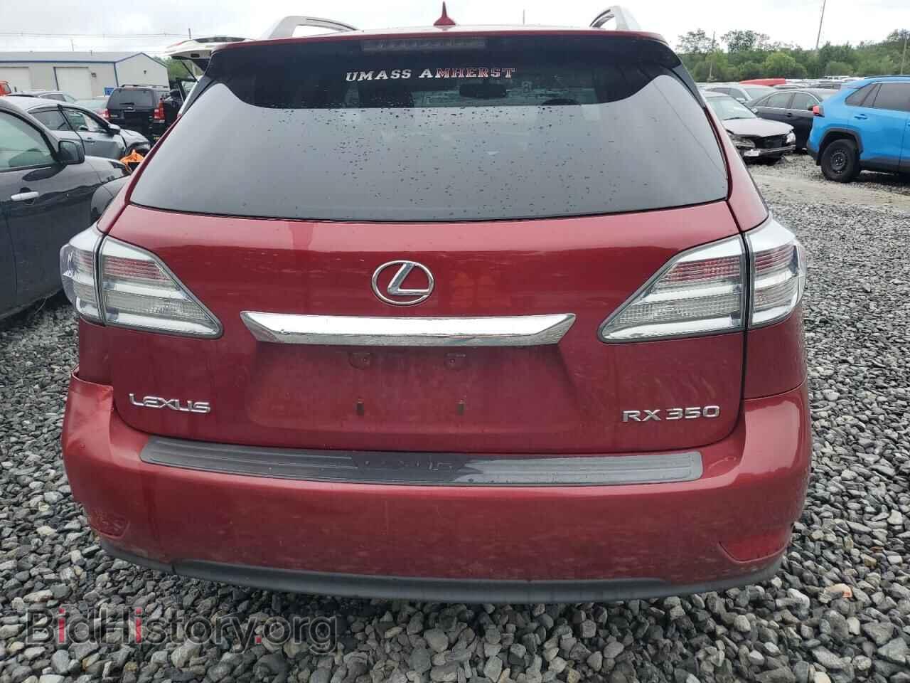 2010 LEXUS RX350 - VIN: 2T2BK1BAXAC052124 - Фото 6