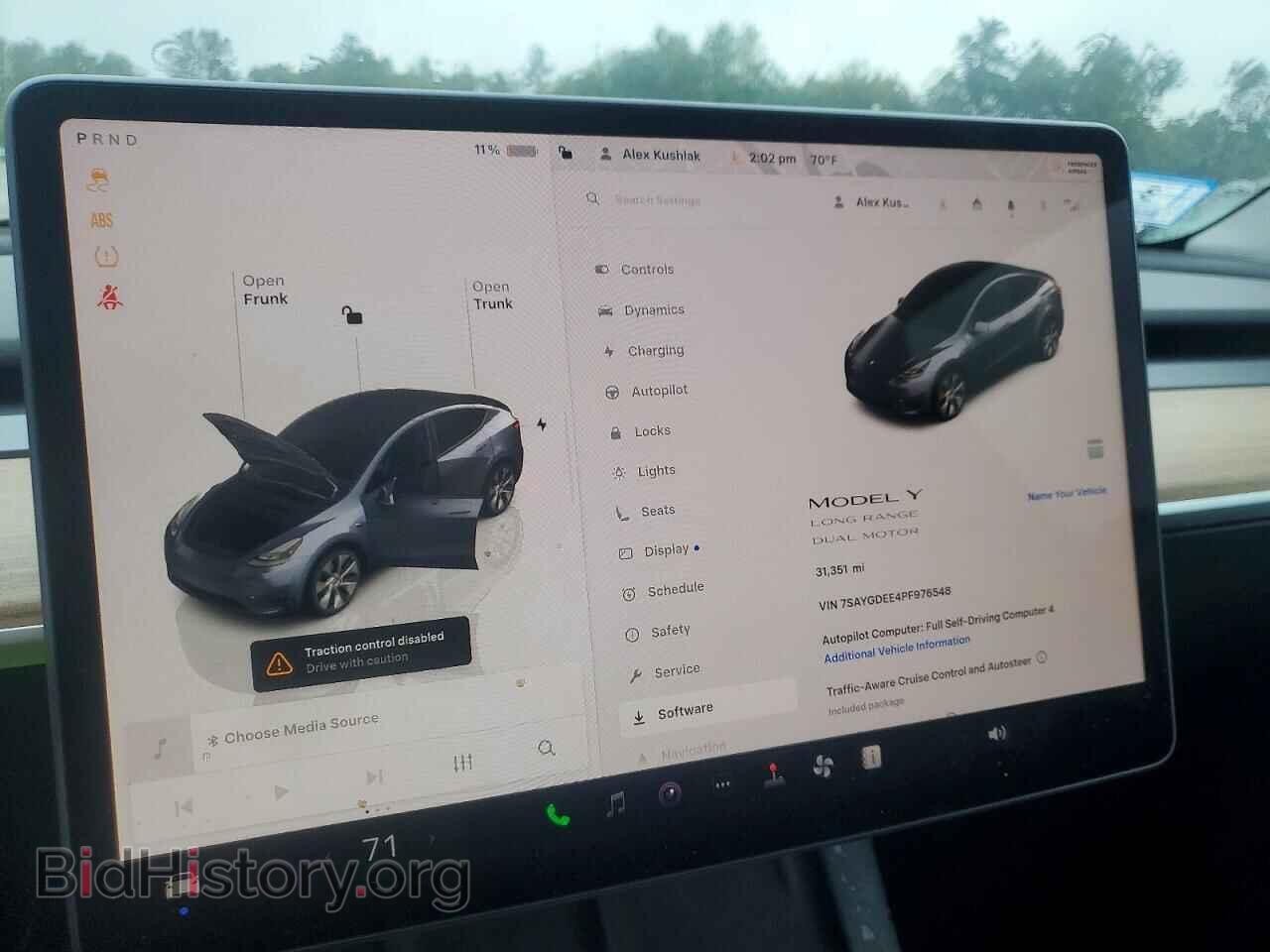 2023 TESLA MODEL Y - VIN: 7SAYGDEE4PF976548 - Photo 9