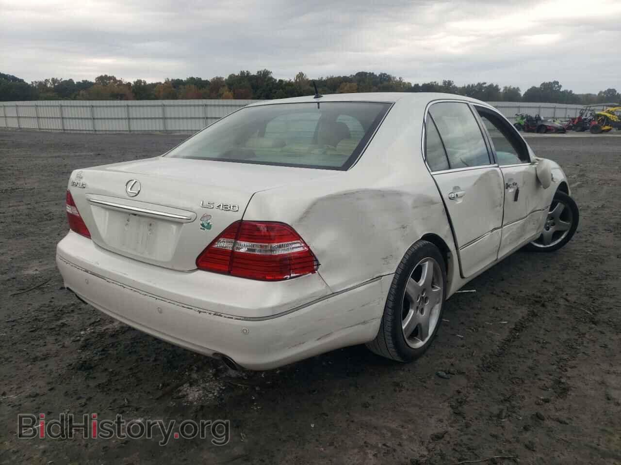 2006 LEXUS LS430 - VIN: JTHBN36F765029058 - Фото 4
