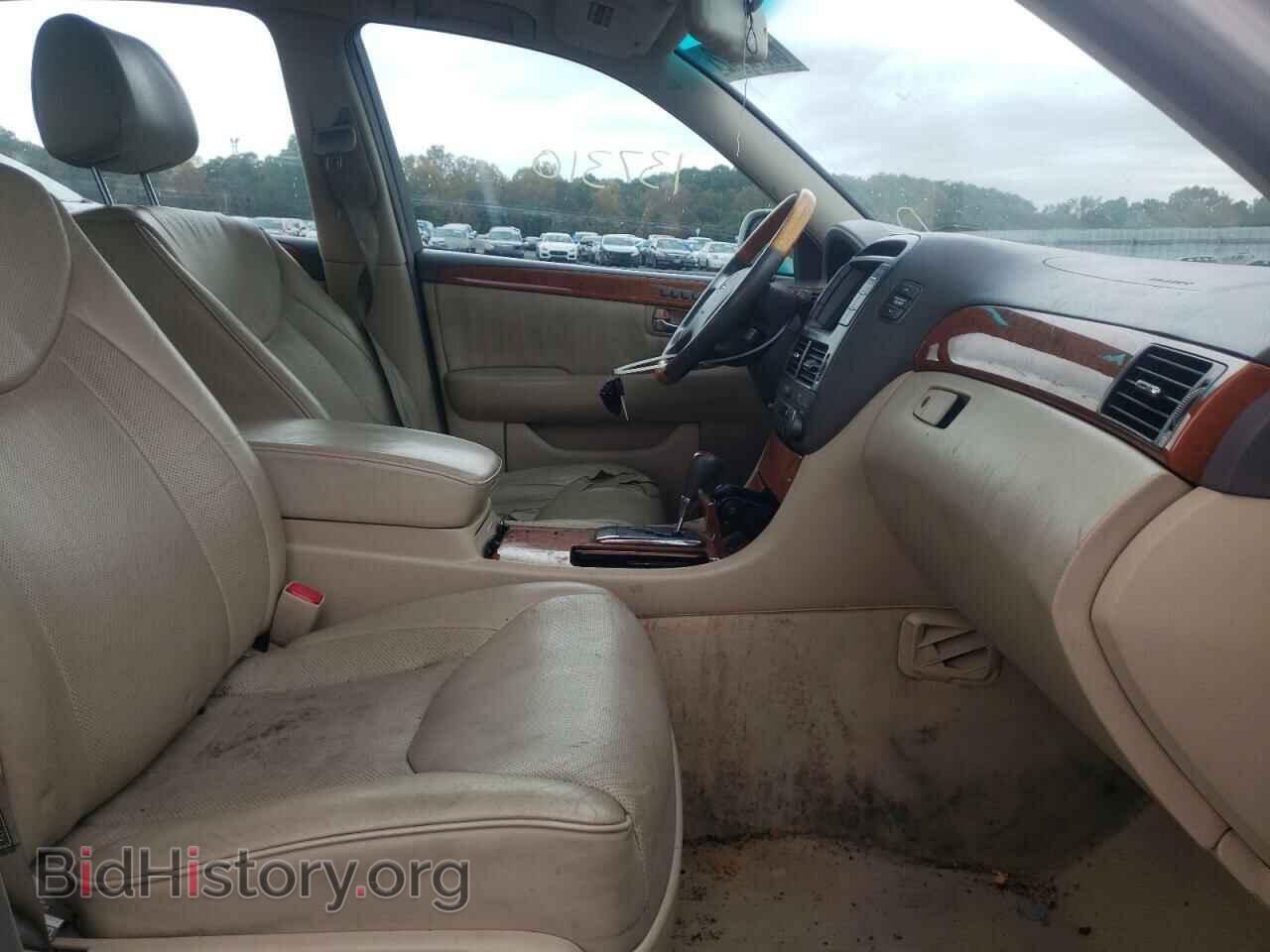 2006 LEXUS LS430 - VIN: JTHBN36F765029058 - Фото 5