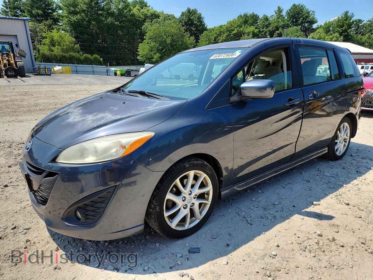 Photo JM1CW2CL2C0107424 - MAZDA 5 2012