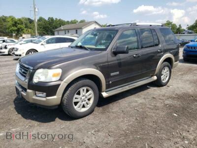 2006 Ford EXPLORER Eddie Bauer, black — VIN 1FMEU74E96UB28551, Copart