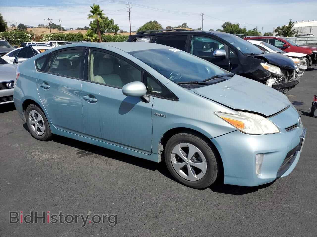 2013 TOYOTA PRIUS - VIN: JTDKN3DU3D1644262 - Фото 4