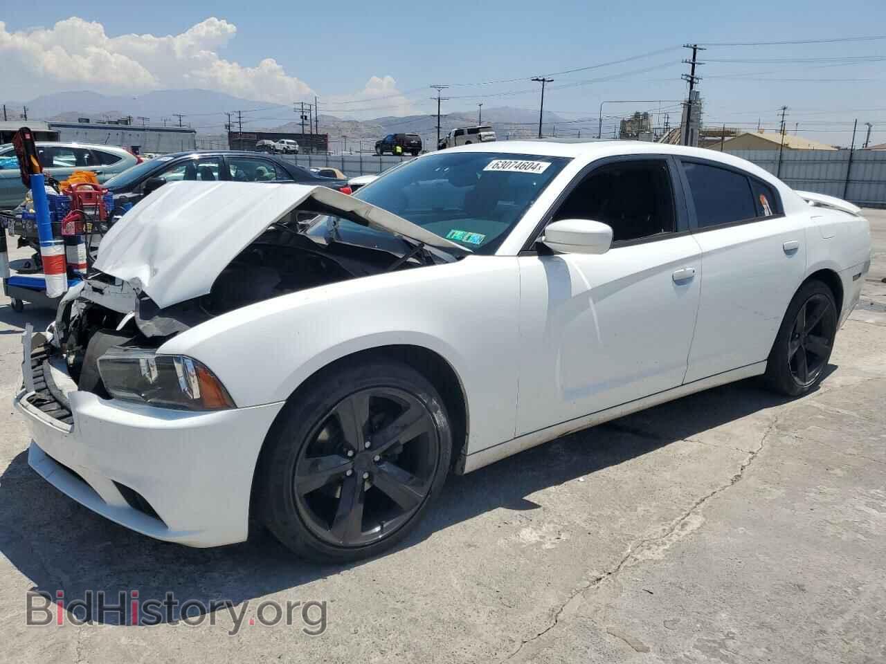 Photo 2C3CDXHG5DH730200 - DODGE CHARGER 2013