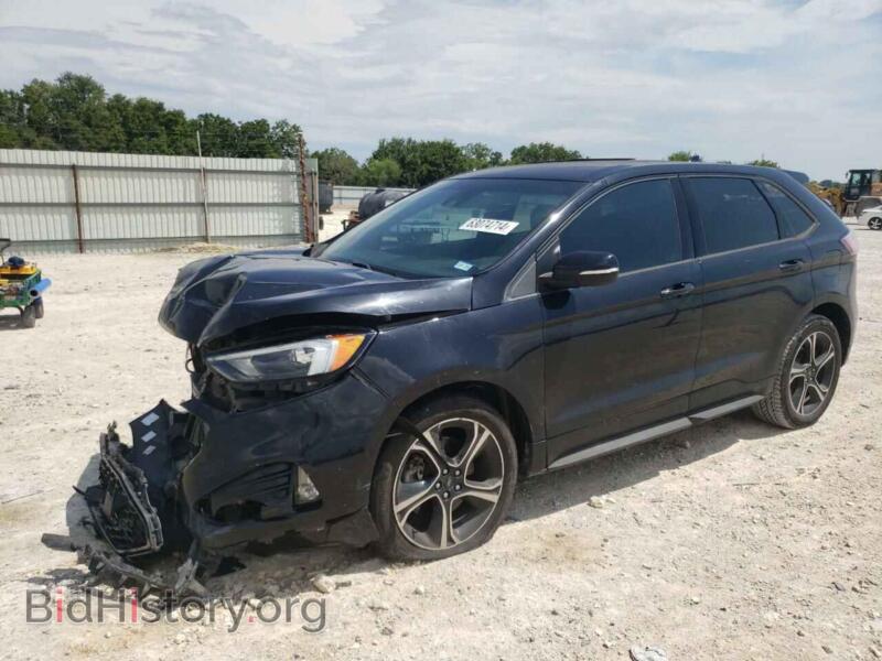 2020 Ford EDGE ST (VIN 2FMPK4AP6LBA26774) — photo 1 of 13, Copart, damage: front end