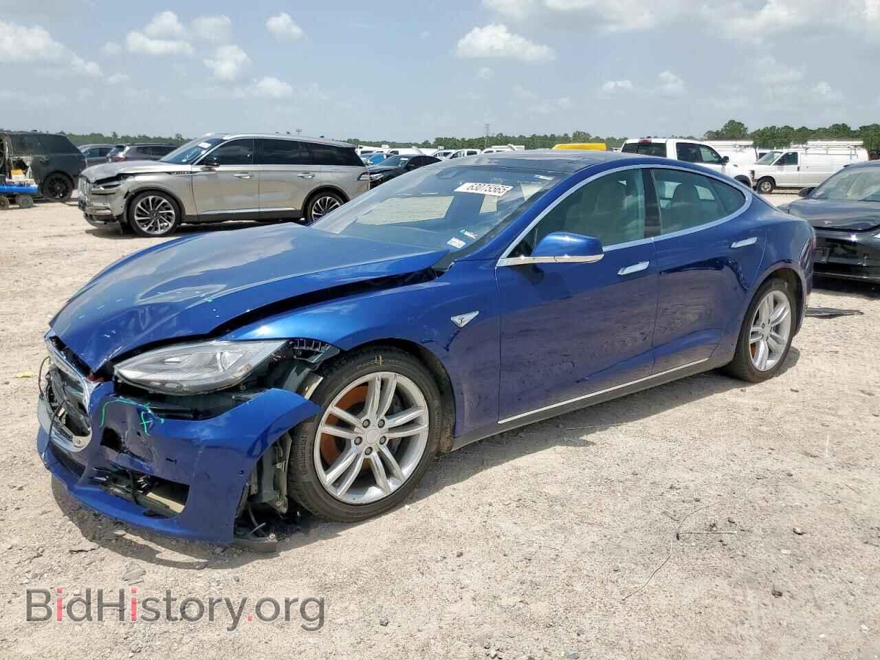 Photo 5YJSA1H23FF097447 - TESLA MODEL S 2015