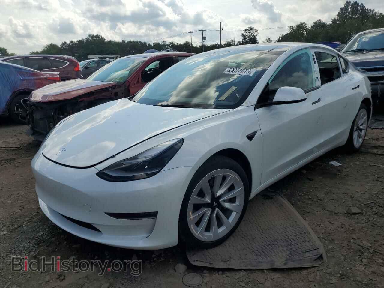Фотография 5YJ3E1EB5NF104152 - TESLA MODEL 3 2022