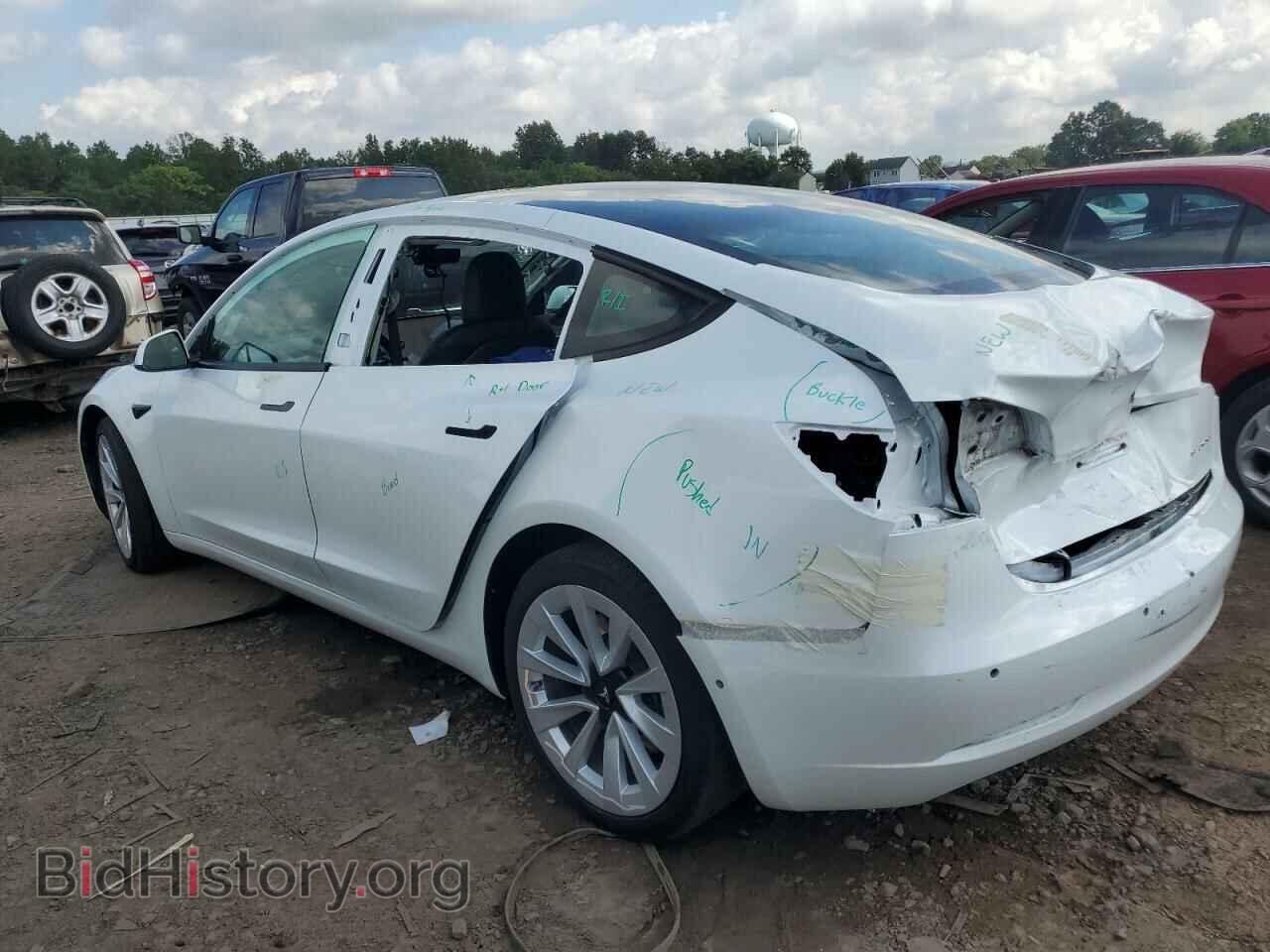 2022 TESLA MODEL 3 - VIN: 5YJ3E1EB5NF104152 - Photo 2