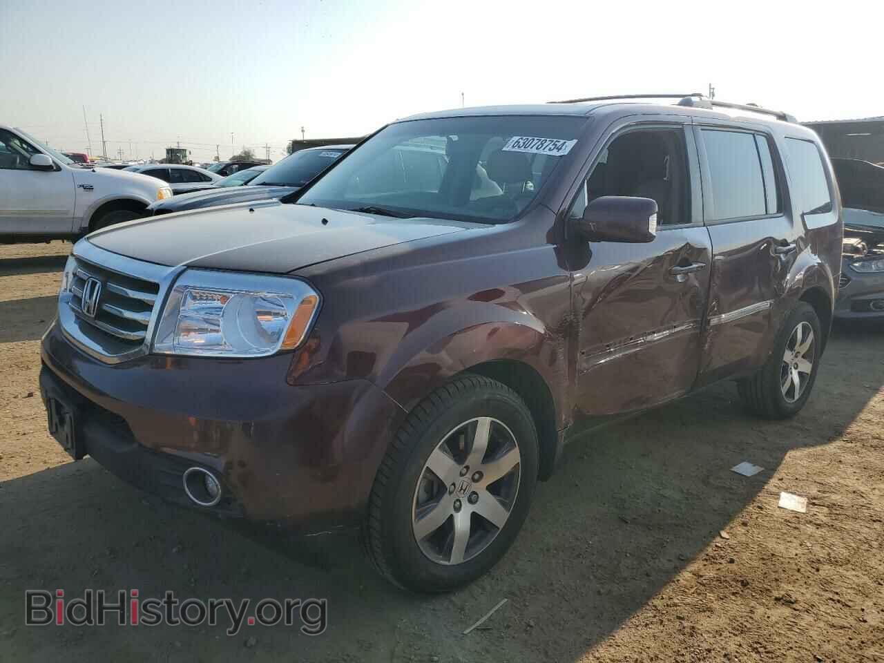 Фотография 5FNYF4H91CB080247 - HONDA PILOT 2012