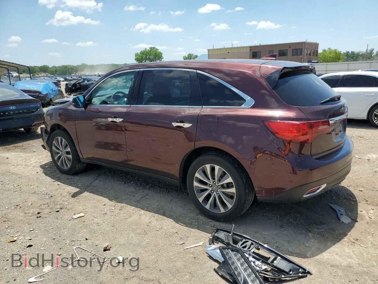 2014 ACURA MDX - VIN: 5FRYD4H46EB049863 - Фото 2