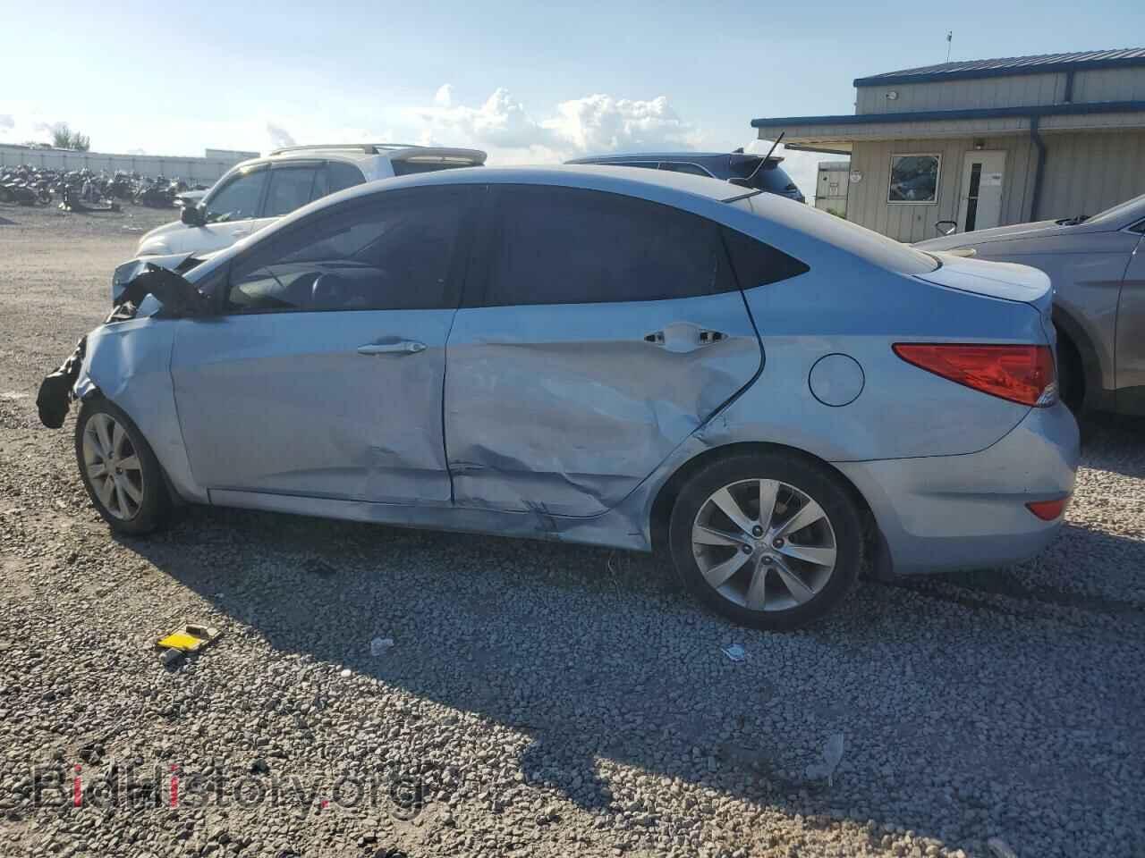 2013 HYUNDAI ACCENT - VIN: KMHCU4AE8DU444692 - Фото 2