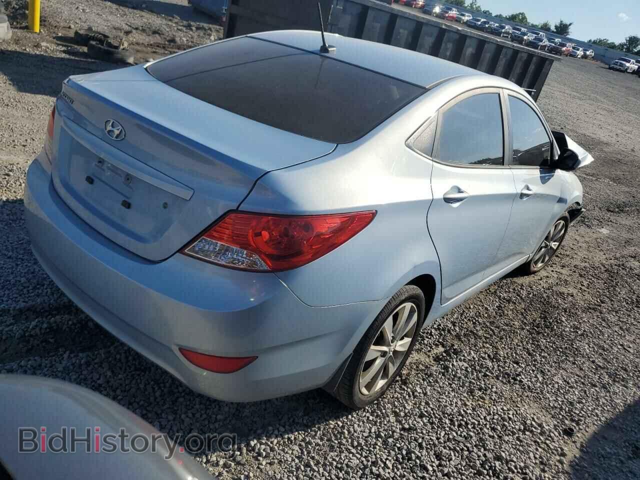 2013 HYUNDAI ACCENT - VIN: KMHCU4AE8DU444692 - Фото 3