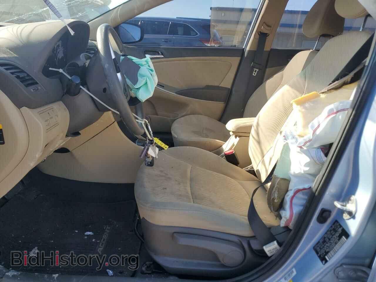 2013 HYUNDAI ACCENT - VIN: KMHCU4AE8DU444692 - Фото 7