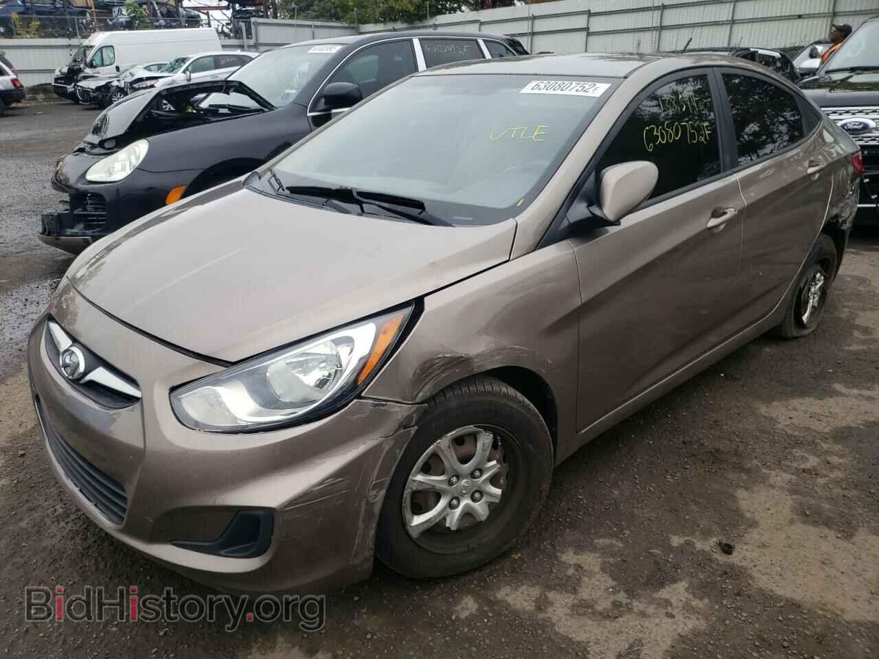 2013 HYUNDAI ACCENT - VIN: KMHCT4AE6DU489651 - Фото 2
