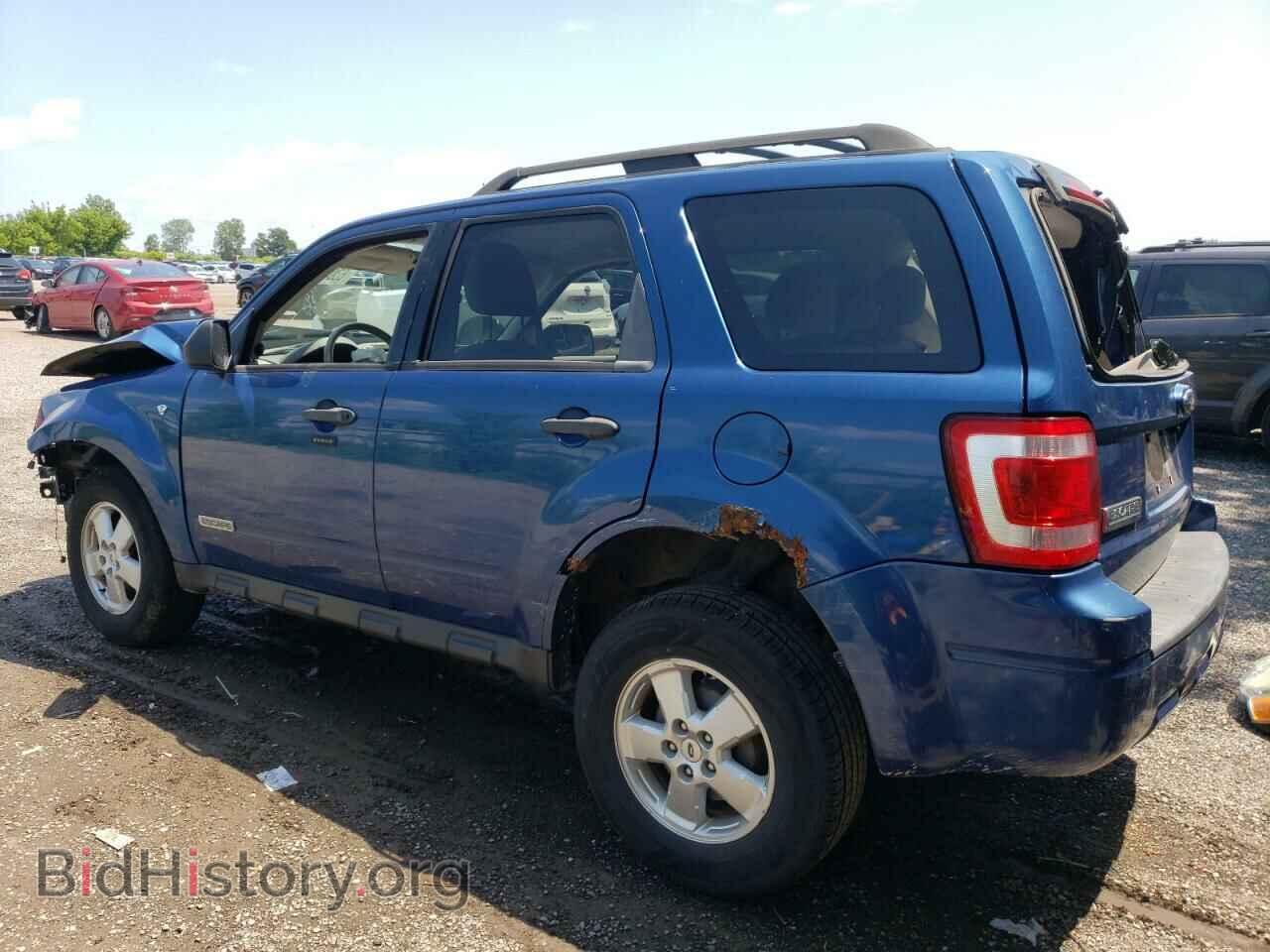 2008 FORD ESCAPE - VIN: 1FMCU03178KD72775 - Фото 2