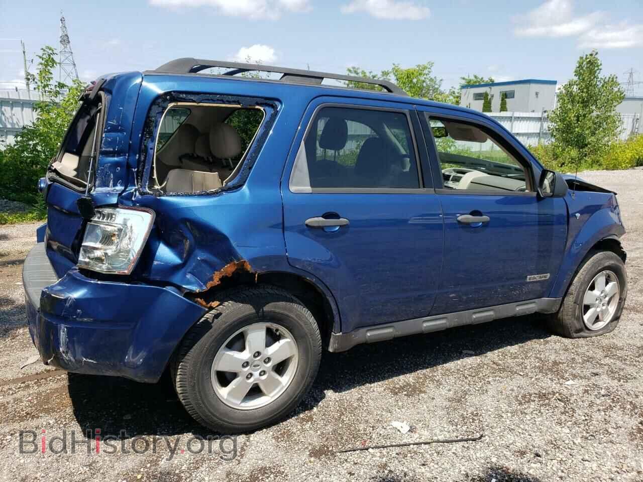 2008 FORD ESCAPE - VIN: 1FMCU03178KD72775 - Фото 3