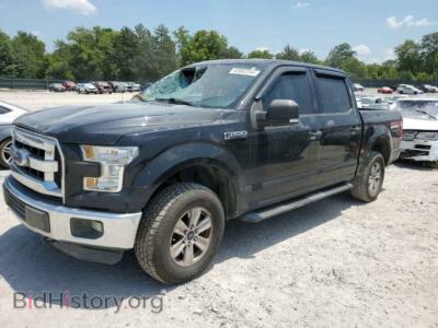 2015 Ford F-150 Supercrew, black — VIN 1FTEW1EF2FFA04581, Copart
