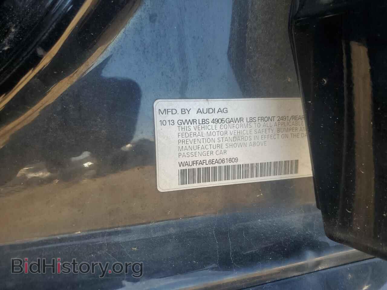 2014 AUDI A4 - VIN: WAUFFAFL6EA061609 - Photo 12