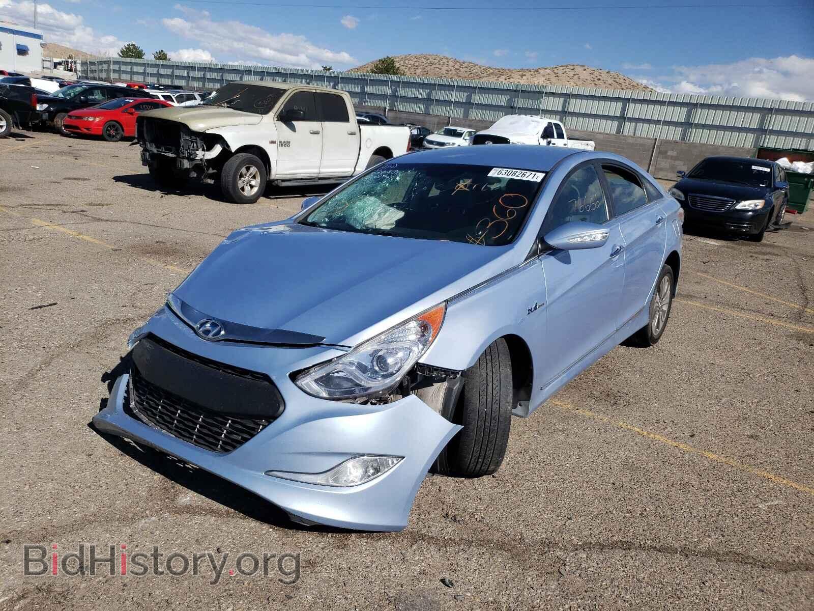 2013 HYUNDAI SONATA - VIN: KMHEC4A44DA101964 - Фото 2
