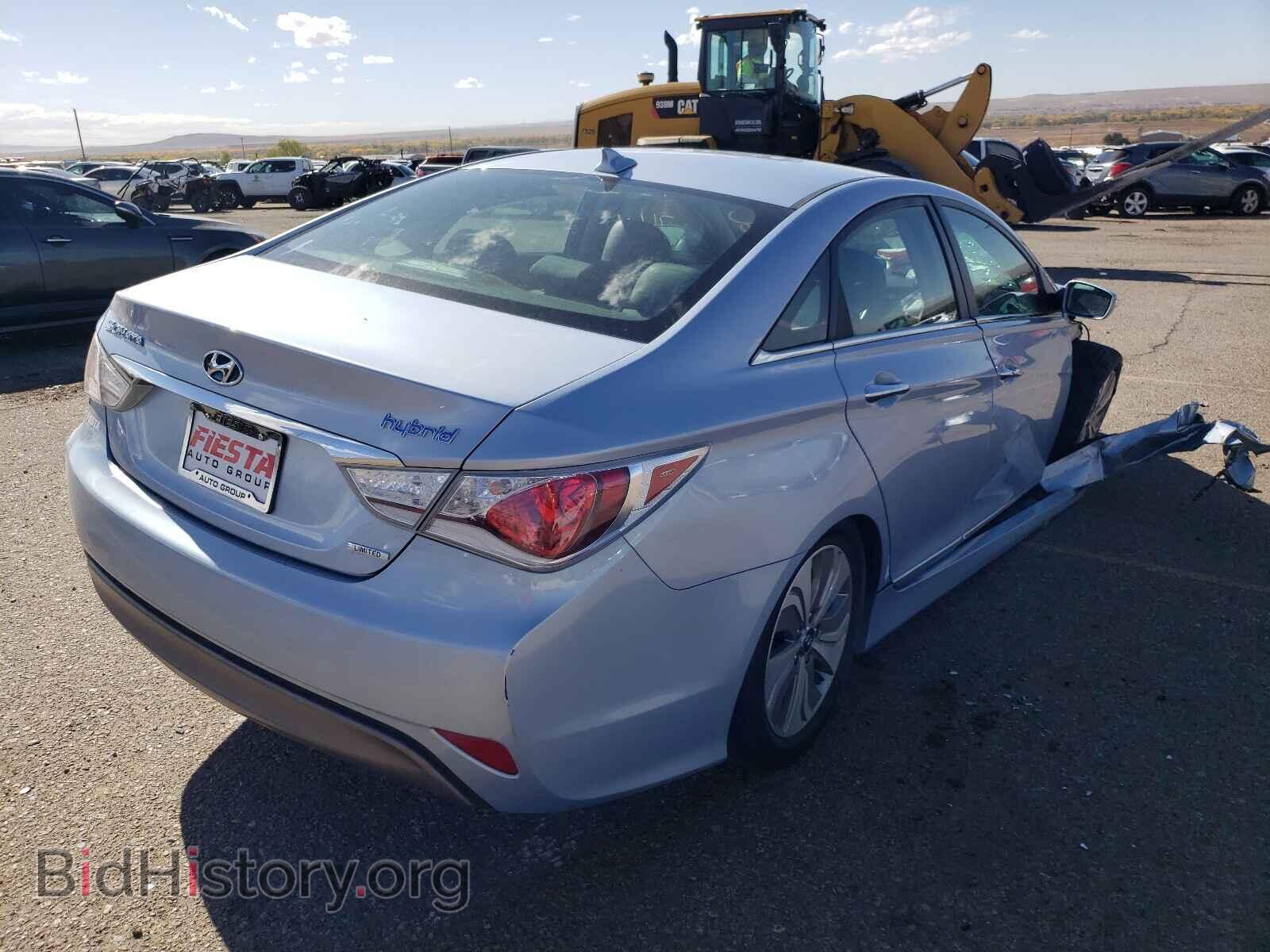 2013 HYUNDAI SONATA - VIN: KMHEC4A44DA101964 - Фото 4