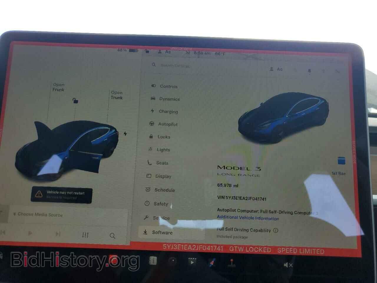 2018 TESLA MODEL 3 - VIN: 5YJ3E1EA2JF041741 - Фото 9