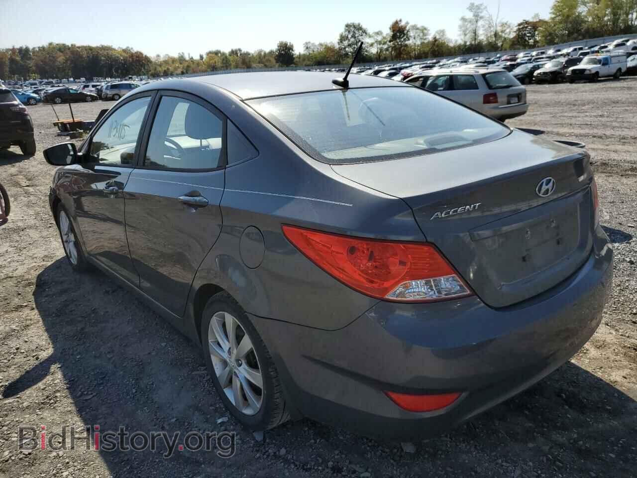 2012 HYUNDAI ACCENT - VIN: KMHCU4AE0CU036251 - Фото 3