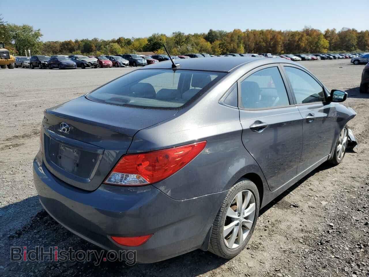 2012 HYUNDAI ACCENT - VIN: KMHCU4AE0CU036251 - Фото 4