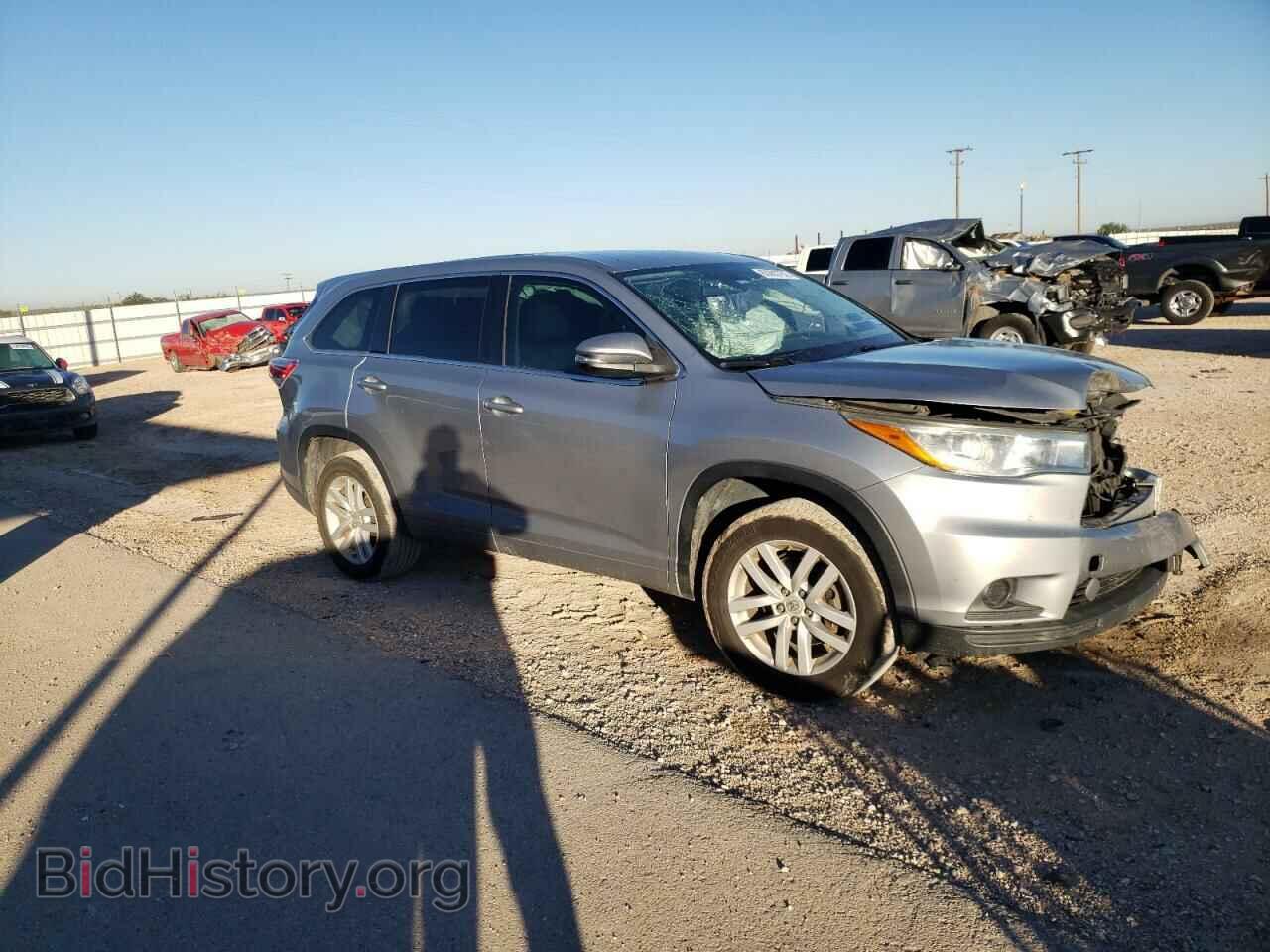 Фотография 5TDZARFH4FS016570 - TOYOTA HIGHLANDER 2015
