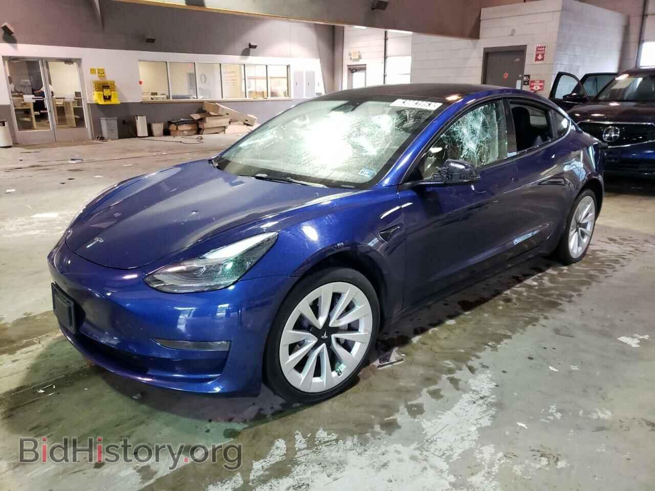 Photo 5YJ3E1EA2NF190222 - TESLA MODEL 3 2022