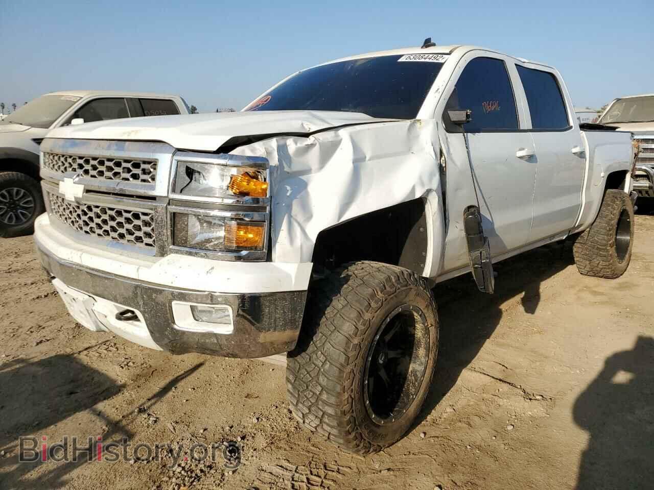 2014 CHEVROLET SILVERADO - VIN: 3GCUKREC4EG470683 - Фото 2