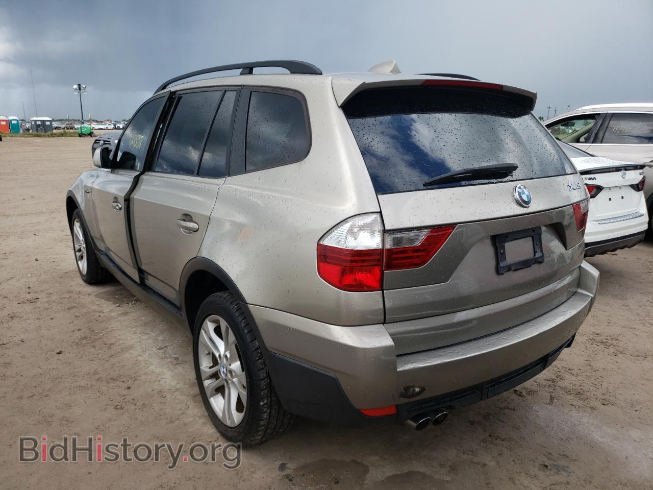 2008 BMW X3 - VIN: WBXPC93448WJ07041 - Фото 3