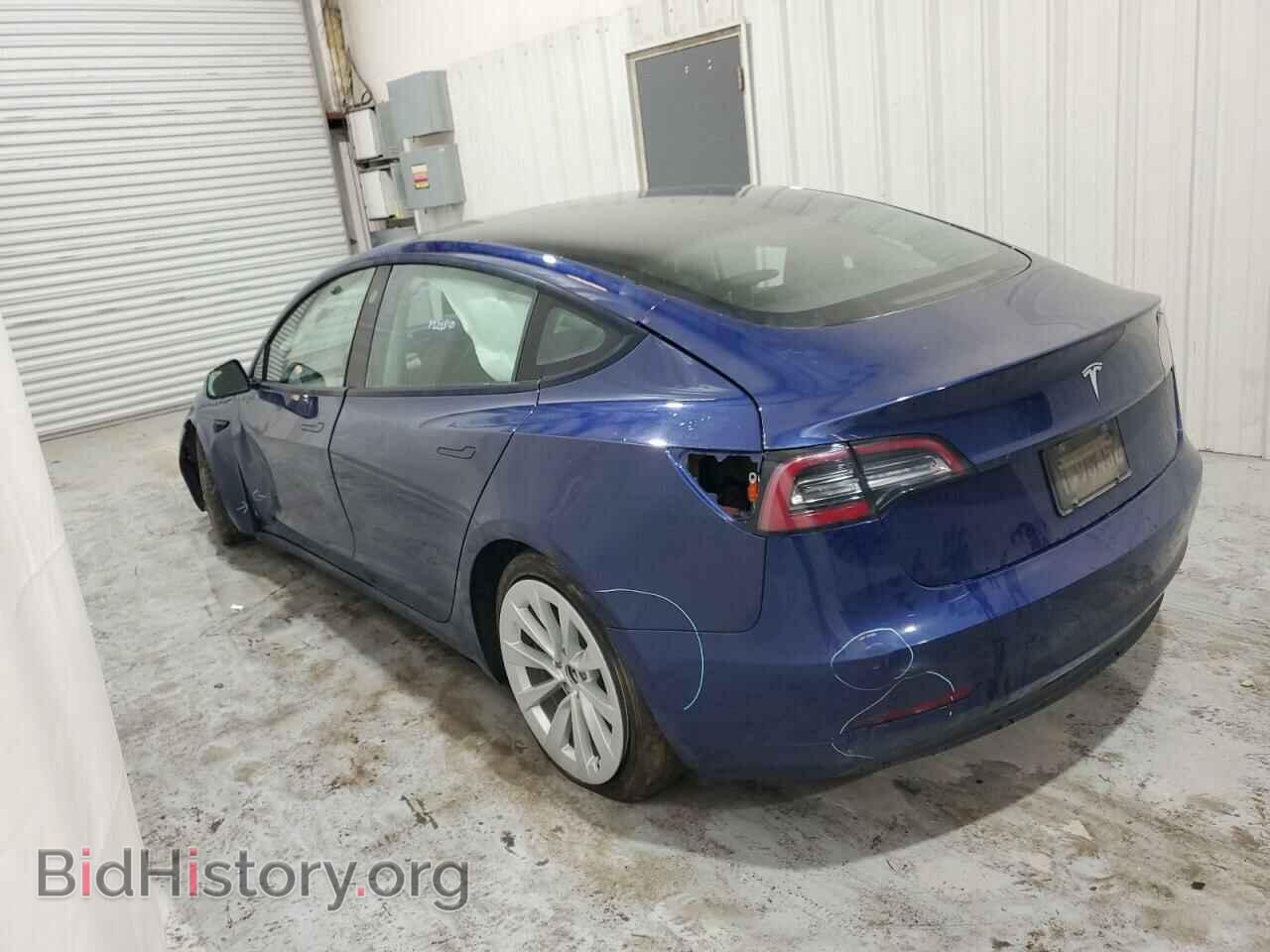 2022 TESLA MODEL 3 - VIN: 5YJ3E1EA3NF370468 - Photo 2