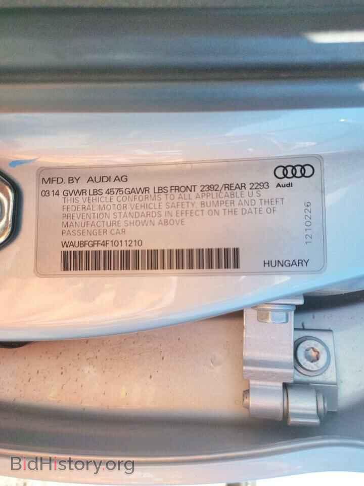 2015 AUDI A3 - VIN: WAUBFGFF4F1011210 - Photo 10