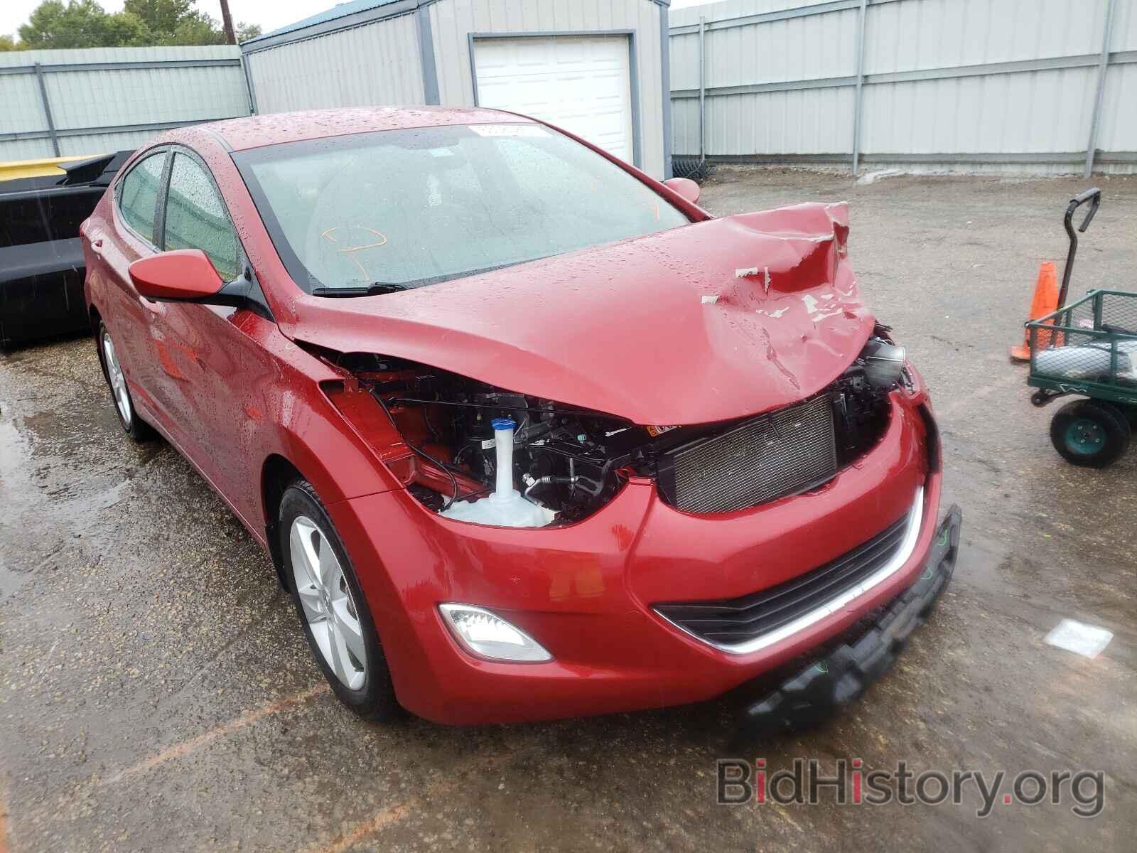 Photo KMHDH4AE1DU492009 - HYUNDAI ELANTRA 2013