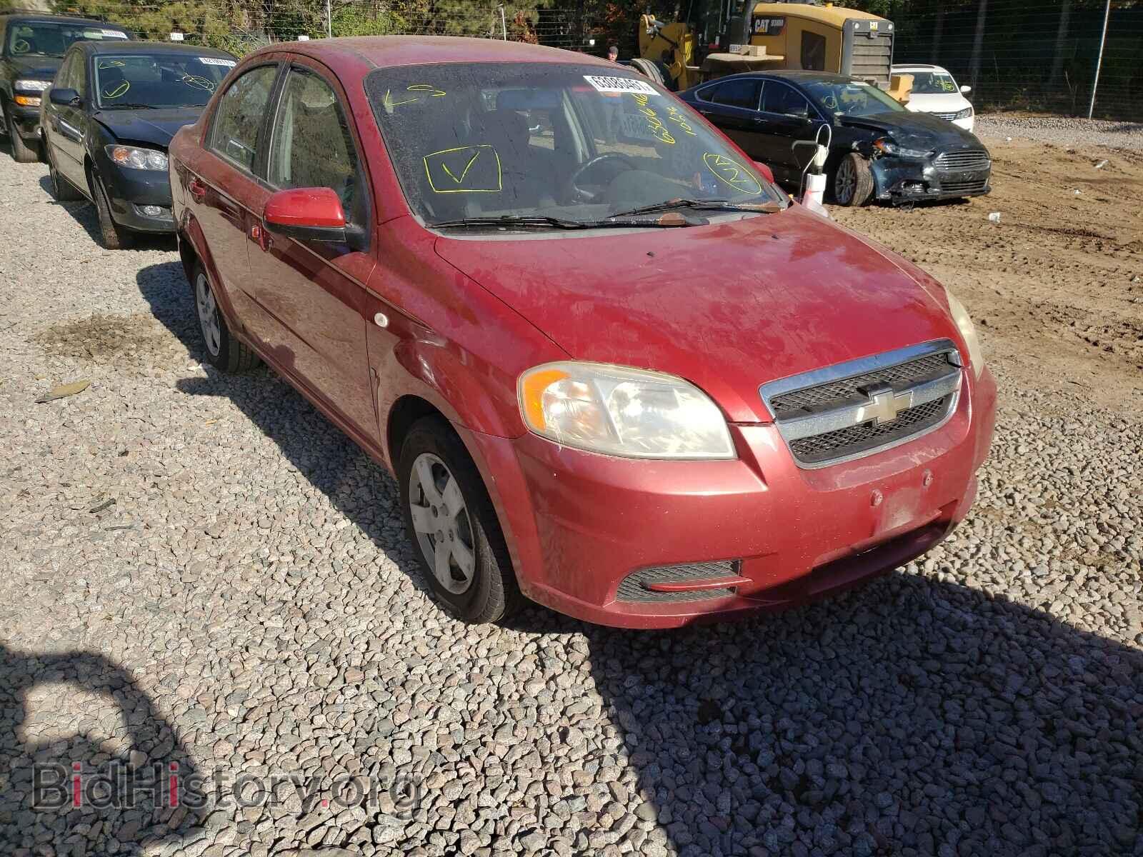 Фотография KL1TD56677B091025 - CHEVROLET AVEO 2007